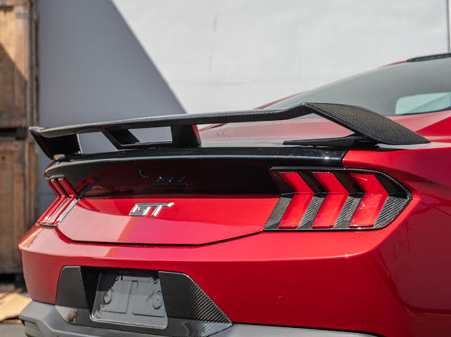 2024-Up Ford Mustang S650 | GT Style Rear Trunk Lid Wing Spoiler